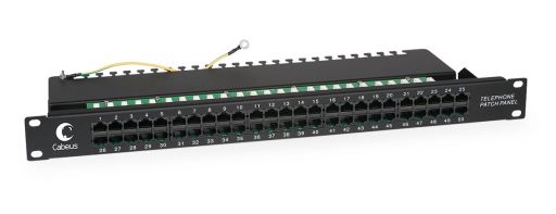 Коммутационная патч-панель телефонная Cabeus PL-50-TEL-Dual
