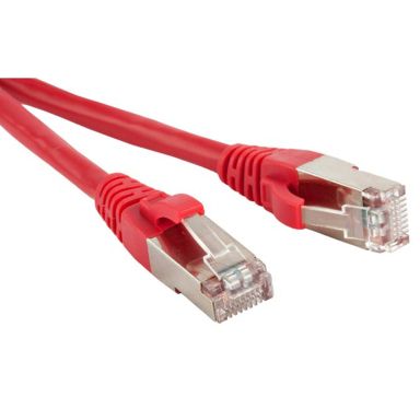 Шнур коммутационный Hyperline PC-LPM-STP-RJ45-RJ45-C5e-1M-LSZH-RD