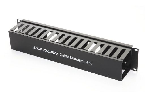 Организатор коммутационных шнуров Eurolan 25B-2U-12BL
