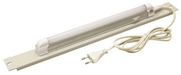 Панель осветительная Zpas, со светодиодной лампой (led), 1U, для SZE2 глубиной 800 мм, цвет: серый