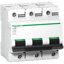 Автоматический выключатель Schneider Electric Acti 9, 9 модуль, D класс, 3P, 100А, 15кА, (A9N18513)
