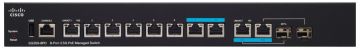 Коммутатор Cisco, SG350-8PD-K9-EU