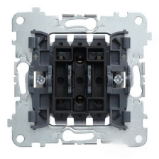 Выключатель Rikett Classic, одноклавишный, без подсветки, 10А (32011)