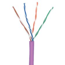 (Архив)Кабель витая пара Molex, LSZH, U/UTP, кат. 5е, проводник Ø 0,51мм, 305м, бухта, тип прокладки: внутри зданий, цвет: фиолетовый