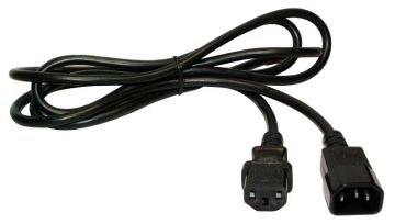 (Архив)Шнур для блока питания Lanmaster, IEC 60320 С13, вилка IEC 60320 С20, 1 м, 10А, цвет: чёрный