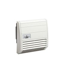 Вентиляторная решетка STEGO EF 118, с фильтром, 176х176 мм (ВхШ), для вентиляторного модуля, цвет: светло-серый