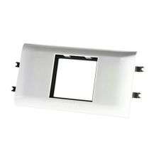 Суппорт Legrand Metra, боков., для кабель-канала, 110 мм Ш, модулей: 2, цвет: белый, (стандарт mosaic) 