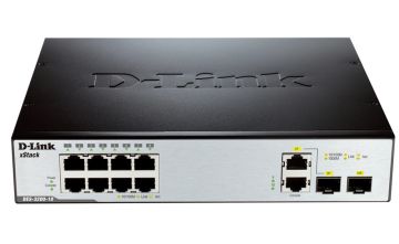 (Архив)Коммутатор D-Link, DES-3200, управляемый, уровень: 2, портов: 10, DES-3200-10