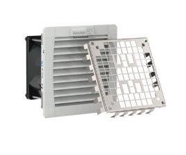 Вентиляторный модуль Pfannenberg PF 11.000 EMC, с фильтром, 115V, 109х109х66 мм (ВхШхГ), вентиляторов: 1, 33 дБ, IP54, поток: 25 м3/ч, для шкафов, цве