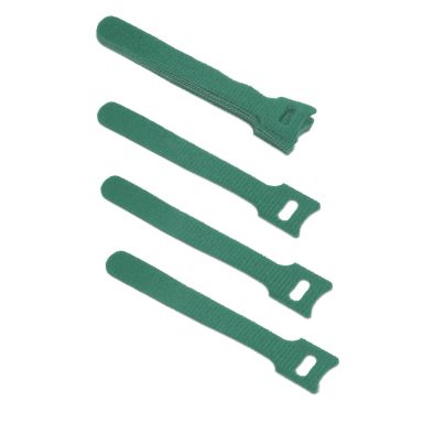 Стяжка кабельная на липучке Cabeus CLAMP-125-GN