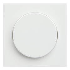 Лицевая панель Rikett Classic, для диммера, цвет: белый сатин, (35721 MW)