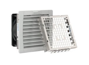Вентиляторный модуль Pfannenberg PF 22.000 EMC, с фильтром, 230V, 145х145х75 мм (ВхШхГ), вентиляторов: 1, 44 дБ, IP54, поток: 61 м3/ч, для шкафов, цве