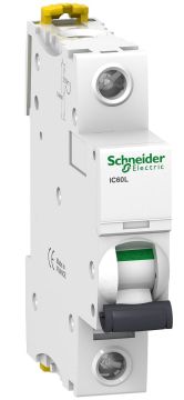 Автоматический выключатель Schneider Electric Acti 9, 2 модуль, B класс, 1P, 40А, 15кА, (A9F93140)