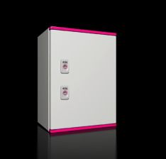 Шкаф распределительный Rittal AX, IP66, 400х400х200 мм (ВхШхГ), монтажая панель: 325х305 мм, дверь: пластик, пластик, цвет: серый