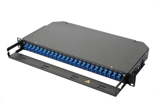Коммутационная панель оптическая Eurolan 47C-24-S2-ST-24-11BL