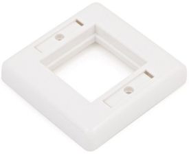 Рамка Hyperline, Mosaic, плоская, цвет: белый (FP-M45-2-WH)