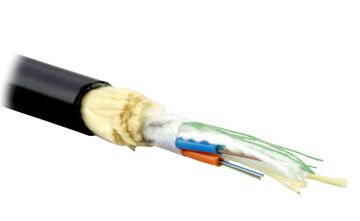 (Архив)Кабель ВО Teldor Loose tube, 8хОВ, OM2 50/125, PE, Ø 11,7мм, цвет: чёрный