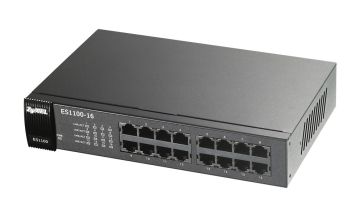 Коммутатор ZyXEL, ES1100-16P-EU0102F