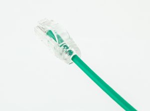 Шнур комм. Panduit, кат. 6, неэкр., U/UTP, RJ45/RJ45, PVC, AWG24, 6м, зелёный