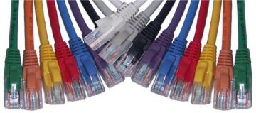 Шнур комм. Eurolan, кат. 5е, неэкр., U/UTP, RJ45/RJ45, LSZH, AWG26 1м, чёрный