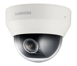 (Архив)Сетевая IP видеокамера Samsung, купольная, улица, 2Мп, 1/3’, 1920х1080, цв:0,1лк, ч/б:0,01лк, об-в:3мм, SND-6083P