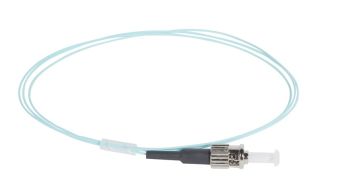 Пигтейл Legrand LCS3, ST/PC, OM3 50/125, 1х1м, чёрный хвостовик, цвет: синий