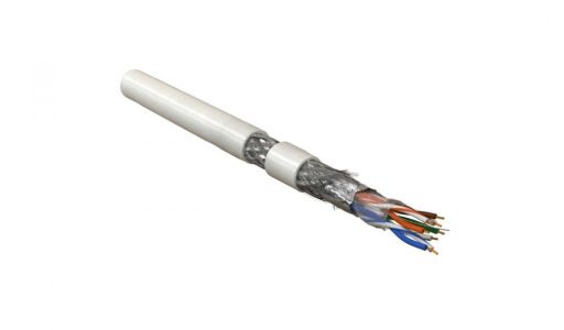 Кабель витая пара Hyperline SFUTP4-C5E-P26-IN-LSZH-WH-305