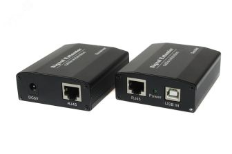 Удлинитель OSNOVO, RJ45/USB, (TA-U15+RA-U45)