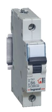 Автоматический выключатель Legrand TX3, 1 модуль, B класс, 1P, 16А, 10кА, (LEG.403860)