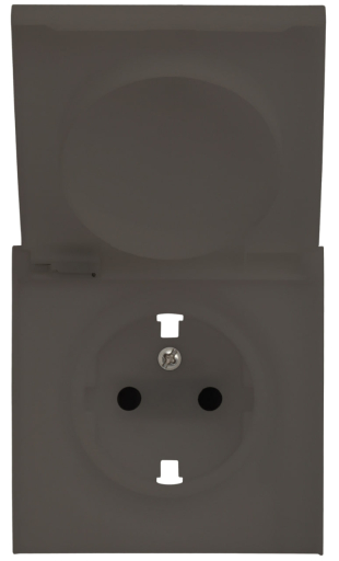 Лицевая панель розеточная Rikett 35634 CP