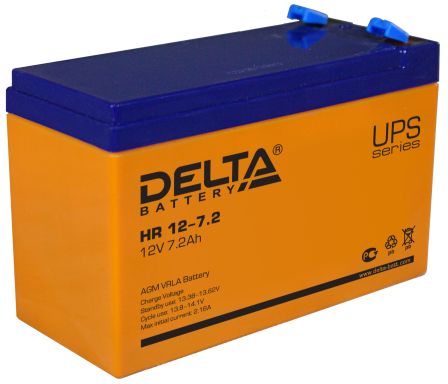 Аккумулятор для ИБП Delta Battery HR 12-7.2