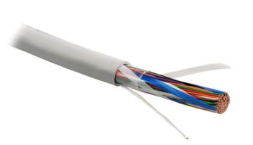 (Архив)Кабель многопарный Hyperline, U/UTP, 50 пар., кат. 3, Ø 22,8мм, LSZH, внутри зданий, цвет: серый