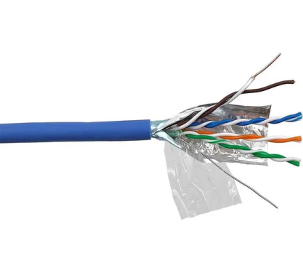 Кабель витая пара Lanmaster LAN-5EFTP-PT-LSZH-BL