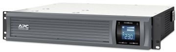 (Архив)ИБП APC Smart-UPS C, 2000ВА, линейно-интерактивные, в стойку, 1 х, АКБ: с акб, 480х470х89 (ШхГхВ), 230V, 2U,  однофазный, Ethernet, (SMC2000I-2