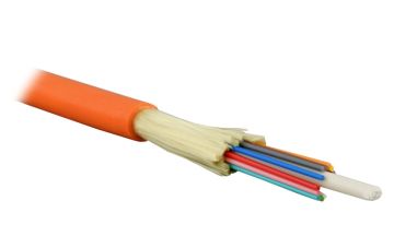 (Архив)Кабель ВО Cabeus Tight Buffer, 24хОВ, , LSZH-FR, Ø 10,8мм, цвет: оранжевый