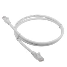 Шнур комм. Lanmaster, кат. 6, неэкр., UTP, RJ45/RJ45, LSZH, AWG24 15м, белый
