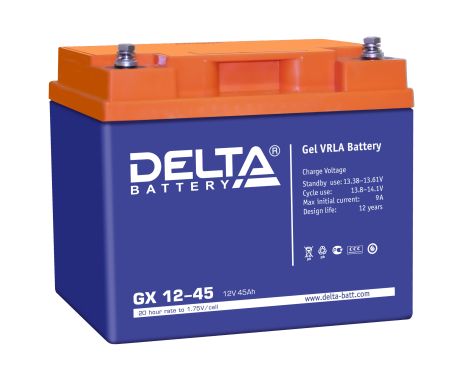 Аккумулятор для ИБП Delta Battery GX 12-45