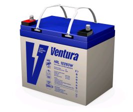 Аккумулятор для ИБП Ventura HRL, 208х138х229 мм (ВхШхГ),  необслуживаемый свинцово-кислотный,  12V/54 Ач, цвет: серый, (HRL 12260W)