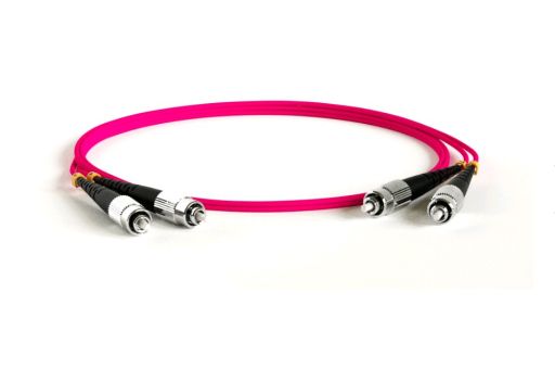 Коммутационный шнур оптический Hyperline FC-D2-504-FC/PR-FC/PR-H-0.5M-LSZH-MG