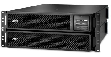 ИБП APC Smart-UPS SRT, 2200ВА, с сетевой картой, онлайн, в стойку, 432х584х85 (ШхГхВ), 220V, 2U,  однофазный, Ethernet, (SRT2200RMXLI-NC)