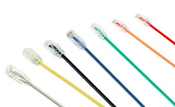 Шнур комм. Panduit, кат. 6A, неэкр., U/UTP, RJ45/RJ45, LSZH, AWG26 10м, синий