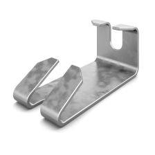 Крюк для подвеса Ostec, на шпильку, для проволочных лотков, С-образн., длина 55 мм, толщина: 1,5 мм, сталь, м. Сендзимира