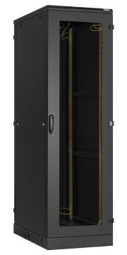 Шкаф телекоммуникационный напольный TLK Classic III, IP20, 42U, 2060х600х1000 мм (ВхШхГ), дверь: стекло, боковая панель: сплошная съемная, разборный, 