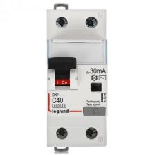 Автоматический выключатель Legrand DX3, 1 модуль, C класс, 1P, 40А, 10кА, (LEG.407674)