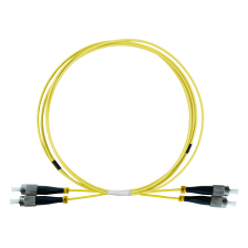 Комм. шнур оптический BNH, Duplex FC/FC (UPC/UPC), OS2 9/125, LSZH, 1м, D 2мм, цвет: жёлтый