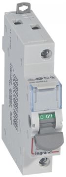 Автоматический выключатель Legrand DX3, 1 модуль, A класс, 1P, 20А, 4,5кА, (LEG.406401)