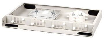 (Архив)Комм. панель ВО Hyperline FO19BOX, 1HU, портов: 12 duplex (FC, ST, SC, LC) , невыдвижная, прямая, цвет: серый, с КДЗС, без пигтейлов и проходны
