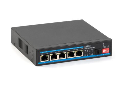 Коммутатор Бастион SKAT PoE-UPS-5E-1S