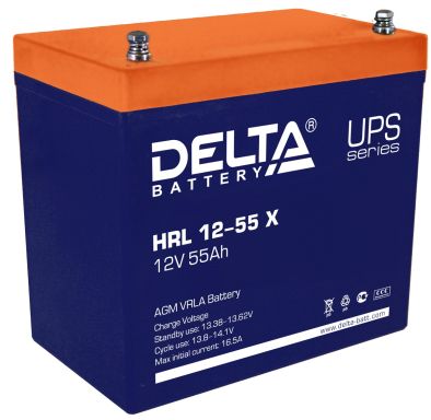Аккумулятор для ИБП Delta Battery HRL 12-55 X