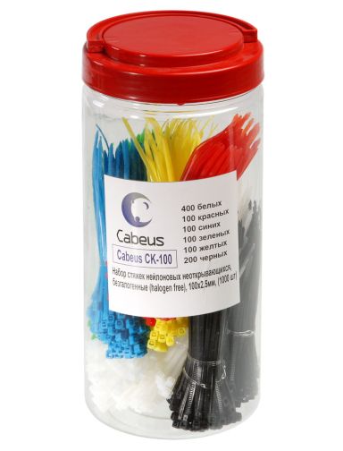Стяжка кабельная Cabeus CK-100